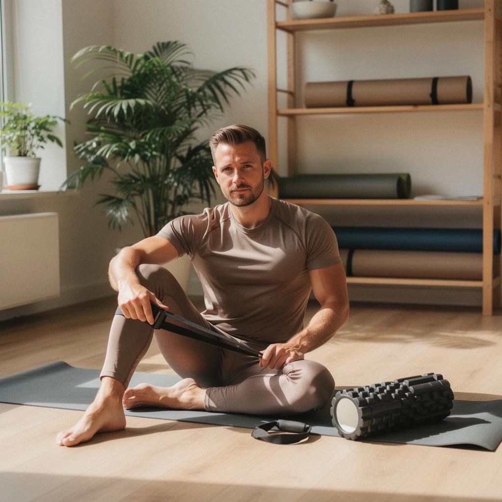 Demostración de ejercicios de estiramiento que favorecen la movilidad y la salud articular.